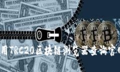 如何使用TRC20区块链浏览器查询官网信息？