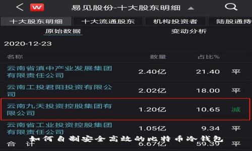 如何自制安全高效的比特币冷钱包